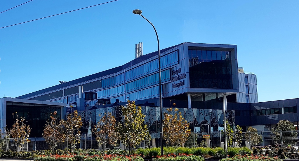 Royal Adelaide Hospital, Australien, Pneumatic Tube System