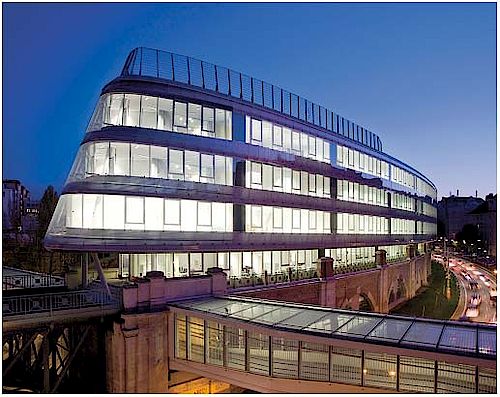 Skyline Spittelau Wien